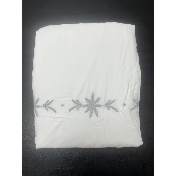 Matouk Cosmo Full/Queen Duvet Cover Cotton Percale Embroidered - Picture 2 of 5